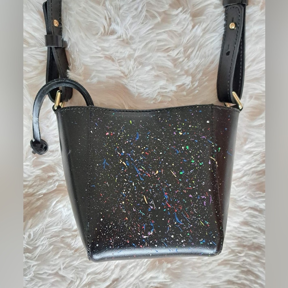 DIY PAINTED LEATHER ZARA PURSE
